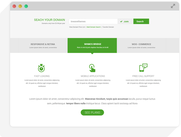 Onepage web preview - Onepage