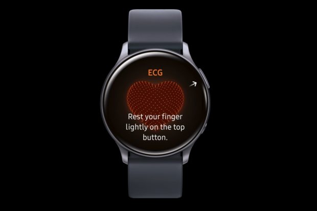 Samsung Galaxy Watch Active 2 ECG 620x413 1 - اطلاعات جامعی از ساعت هوشمند گلکسی واچ ۳ سامسونگ فاش شد