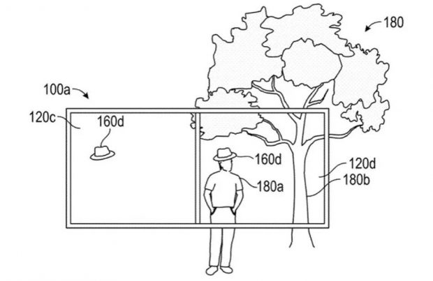 apple patent 620x403 1 - امکان کنترل عینک هوشمند Apple Glass با حرکات چشم!