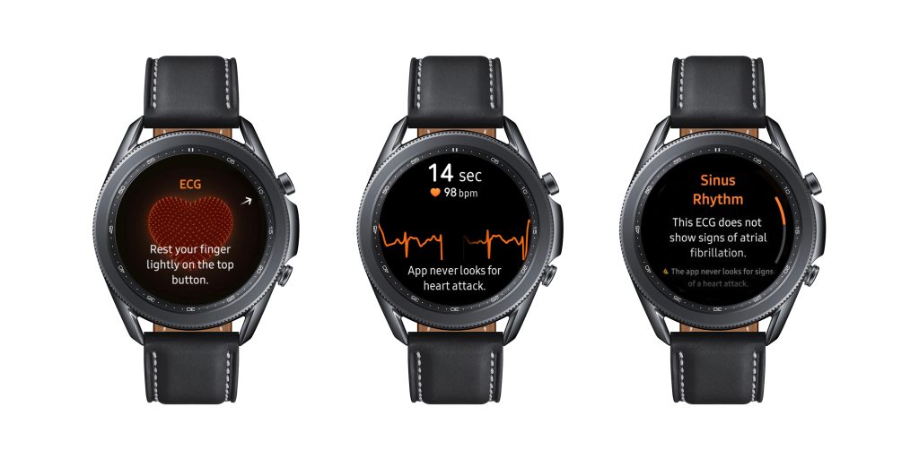 ECG feature comes to Samsung Galaxy Watch 3 and Samsung Galaxy Watch Active2 1 - قابلیت ECG در گلکسی واچ ۳ و واچ اکتیو ۲ فعال شد